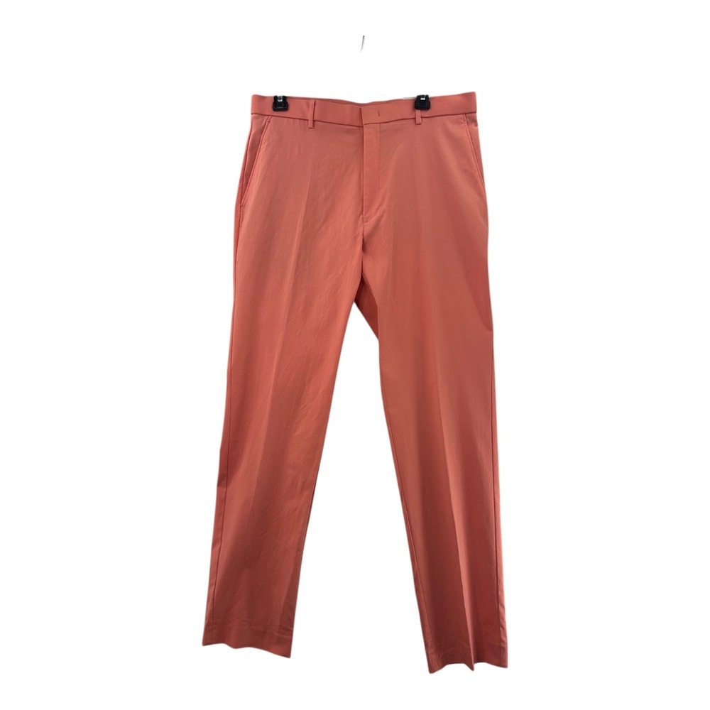 Tommy Hilfiger Men's Peach THFlex Tailored To Move Stretch Chinos Pants 34W 34L